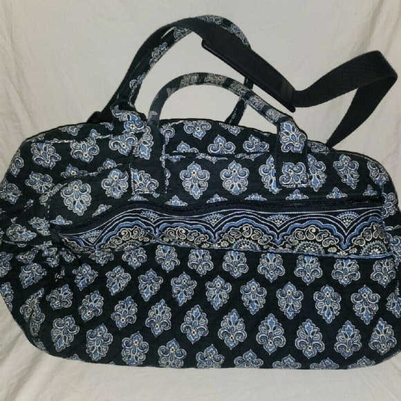 Vera Bradley Retired Pattern Calypso Weekender Bag With Shoulder Strap - Picture 2 of 6